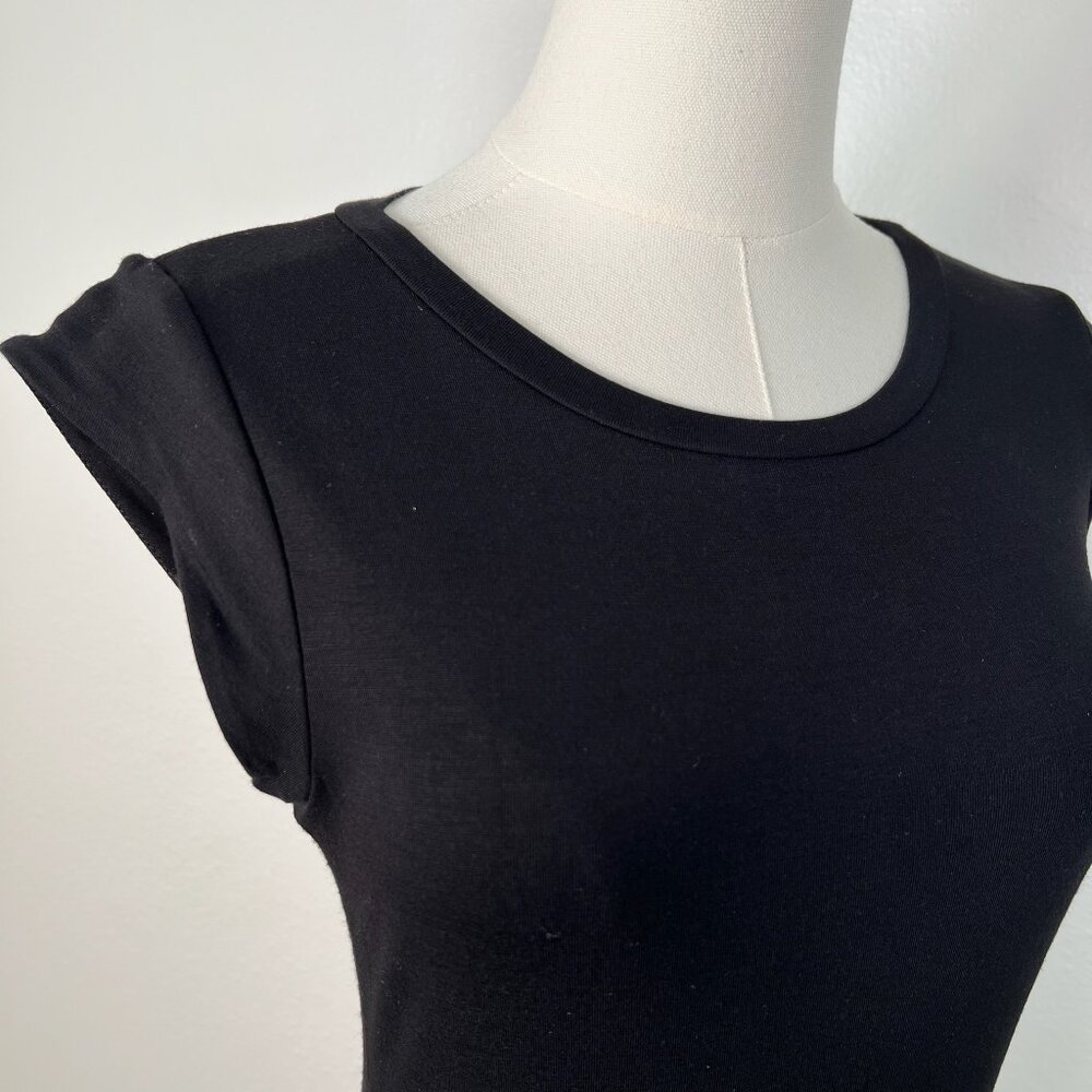 Wasabi + Mint Basic Black Tee - Size S - image 3